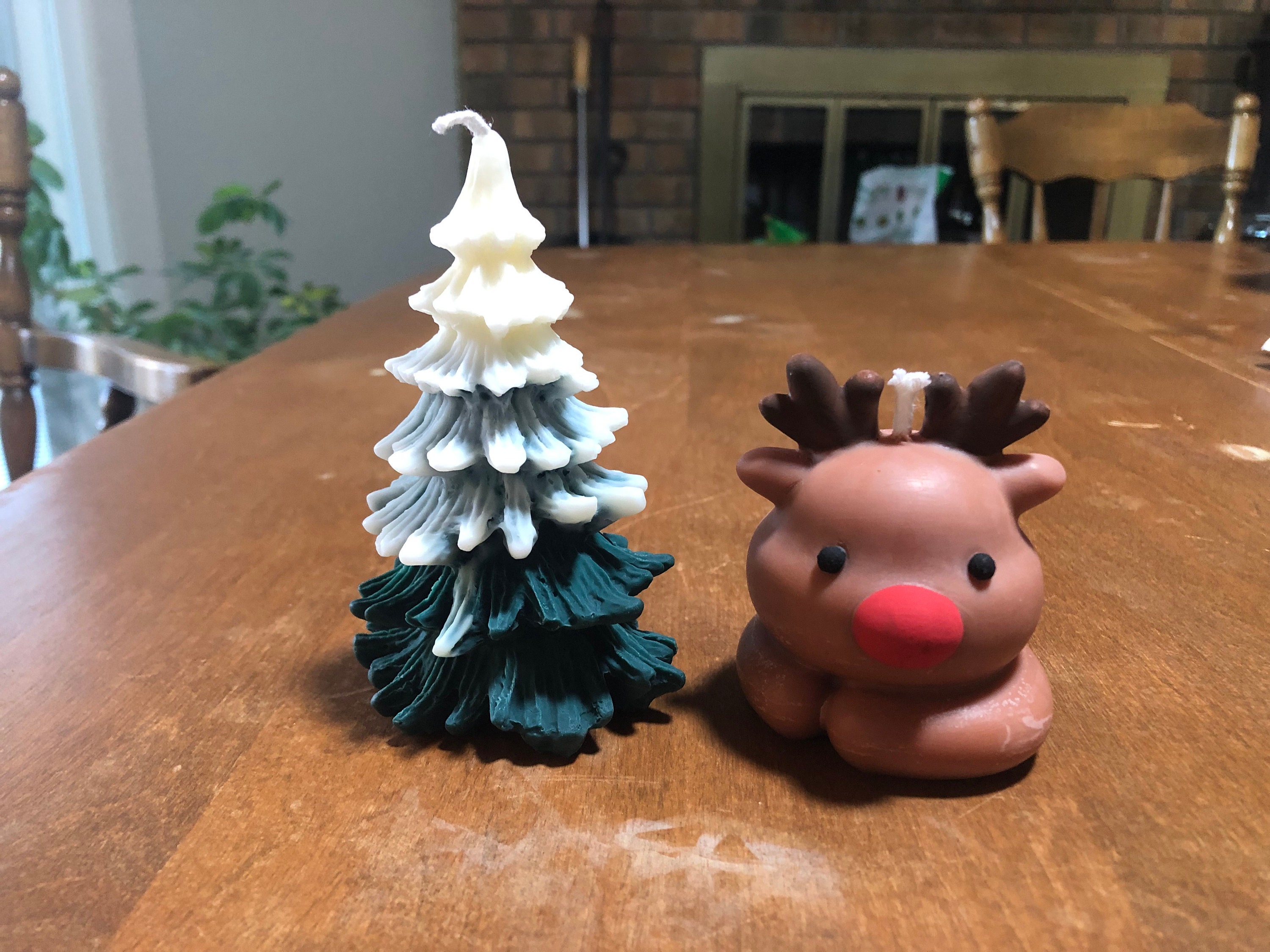 Large Size- Cute Christmas Tree Candle| Christmas Candle| Christmas Home Decor| Christmas Gift| Unique Christmas Gift| Holiday Decor|