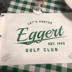 Custom Putting Green / Mini Golf Flag 6 X 8 - Etsy