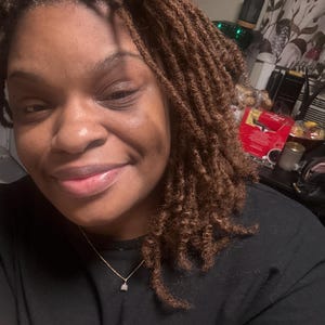 100 Locs Curly Ends Human Hair Dreadlock Extensions – Anwi Textured Permanent Locs, 0.3/0.4/0.6/0.8cm, Soft Natural Handmade