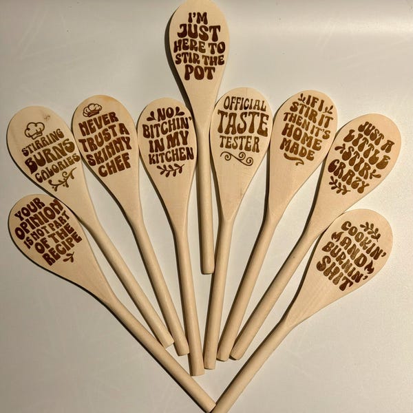 Wooden Spoon Svg, Spatula Svg, Funny Spoon Sayings, Kitchen Quotes Svg ...