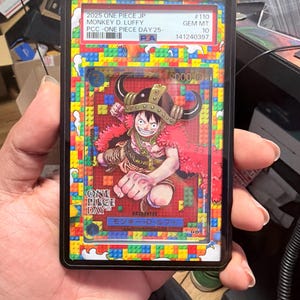 ルフィ x レゴ 2025 プロモ PSA タグ ベケット | グレード付き OPTCG