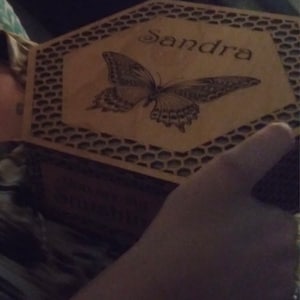 Courtney added a photo of their purchase