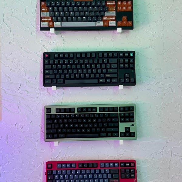 Wall Mounted Mechanical Keyboard Display Stand - Etsy