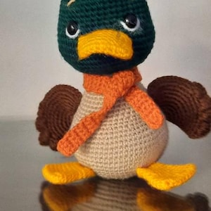 あみぐるみ　アヒル　カエルさん　【受注製作になります】 d8d356f7953727384398f689c4be97