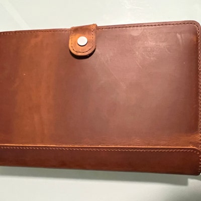 Moleskine Leather Cover Pocket With Pen Loop Leather Cover - Etsy