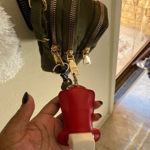 inhaler holder inhaler keychain Inhaler case zipper pull proair Ventolin inhaler glitter vinyl option