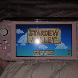 Custom Switch Lite Pink & White Cute Nintendo Switch Console