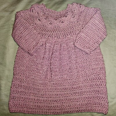 Crochet Pattern Baby and Girls Dress 0-3 Months to 5-6 Years - Etsy