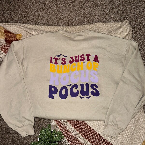 It's Just A Bunch of Hocus Pocus SVG, Sanderson Sisters Png, Retro ...