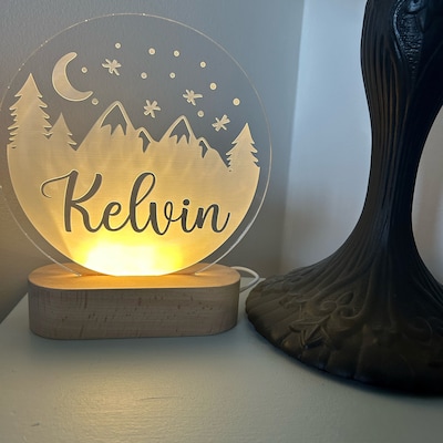 Custom Personalized Heart Led Light - Gift for Mother's Day - I can't say I love you enough