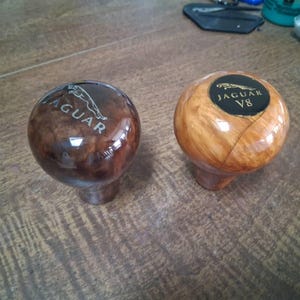 Jaguar Wood Gear Shift Knob XJ6 XJ8 XK8 XJR XKR S-type X-type XKE
