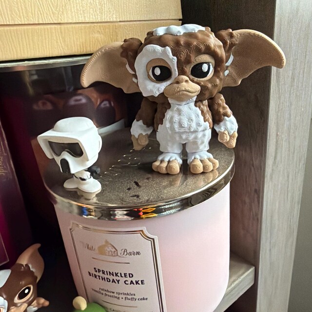 3D Printed Gizmo Figure – Articulated Gremlins Fan Art | Moveable