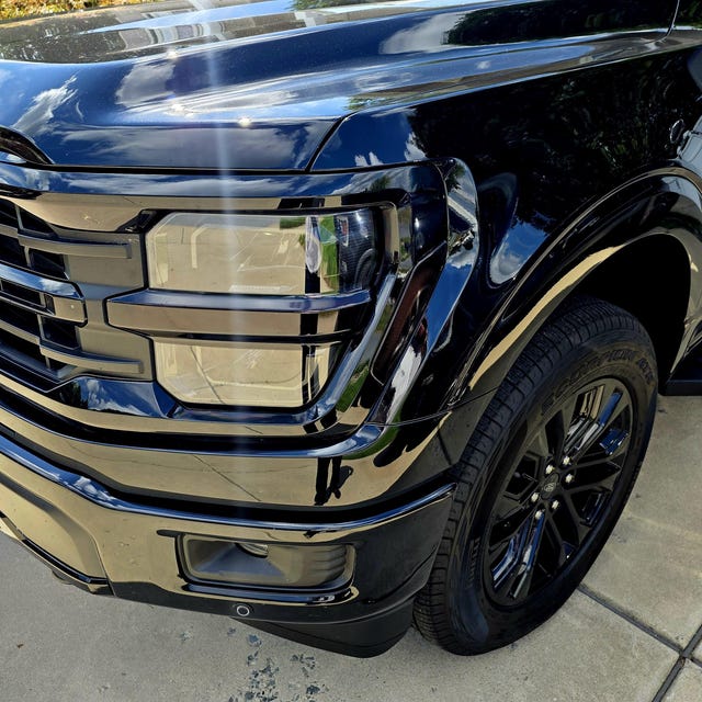 Crux Motorsports 20% Dark Smoke Headlight Tint For 2024 Ford F150 - Front Left & Right