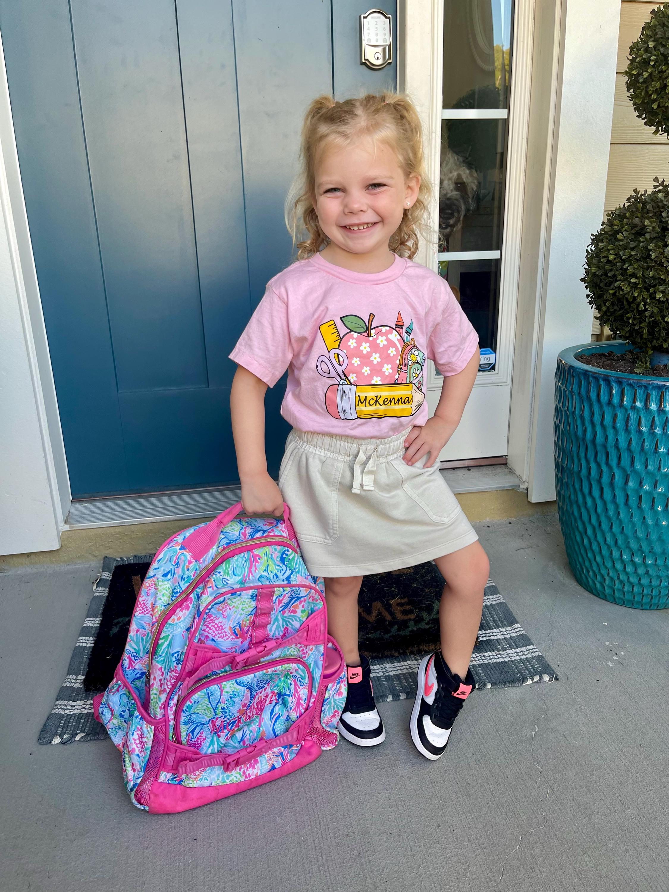 Personalized Back To School Shirt,First Day If School Shirt,Custom Back To School Shirt,Back to school gift,Personalized Kindergarten Shirt