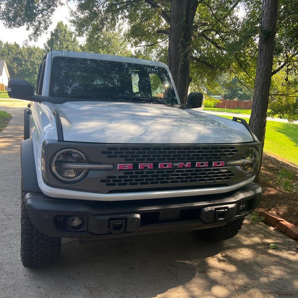 2024-2025 Ford Ranger Raptor Grill Letters Outlines - Vinyl Decals ...