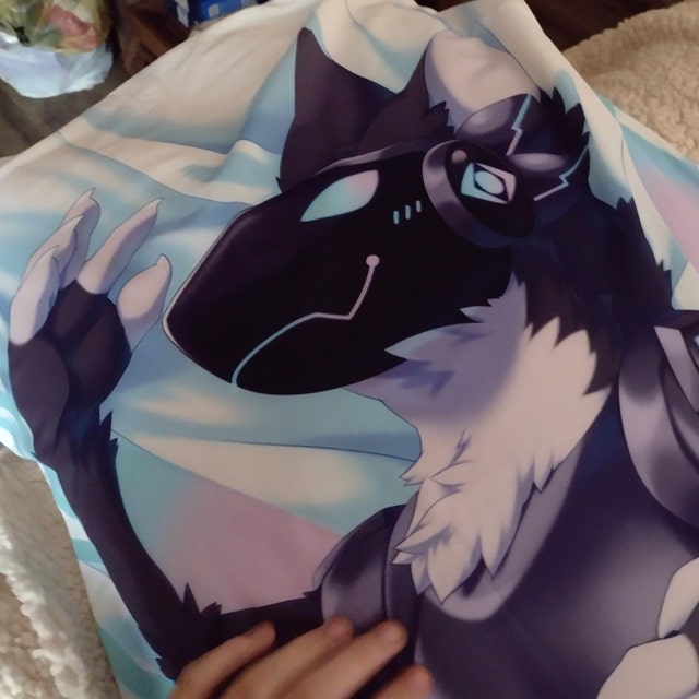 SALE Spectrum Protogen Body Pillow Cover/dakimakura 