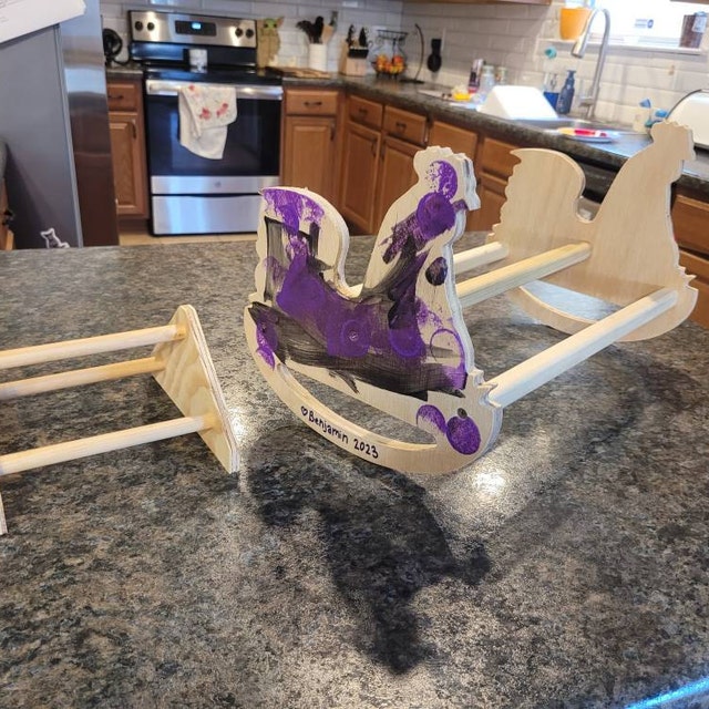 Chicken Perch Swing & Roosting Bar Set – 68"L Cedar Wood Coop Toy For Backyard Chickens To Play & Rest