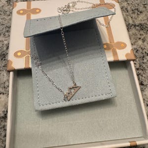 Customer photo, Mountain Peak Necklace