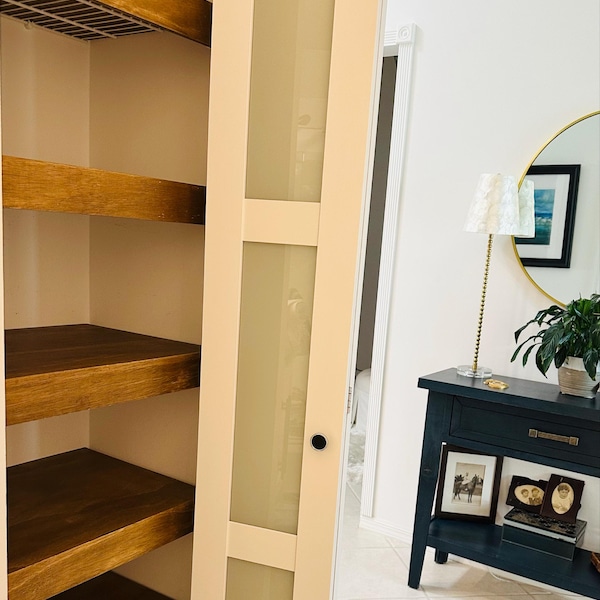 Wire Rack Topper Wire Rack Shelf Cover - Floating Shelves for Pantry, Closet, Wood Shelf ...