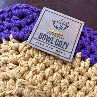 PRINTABLE Bowl Cozy Tags Digital PDF Tags &amp; Labels for Handmade ...