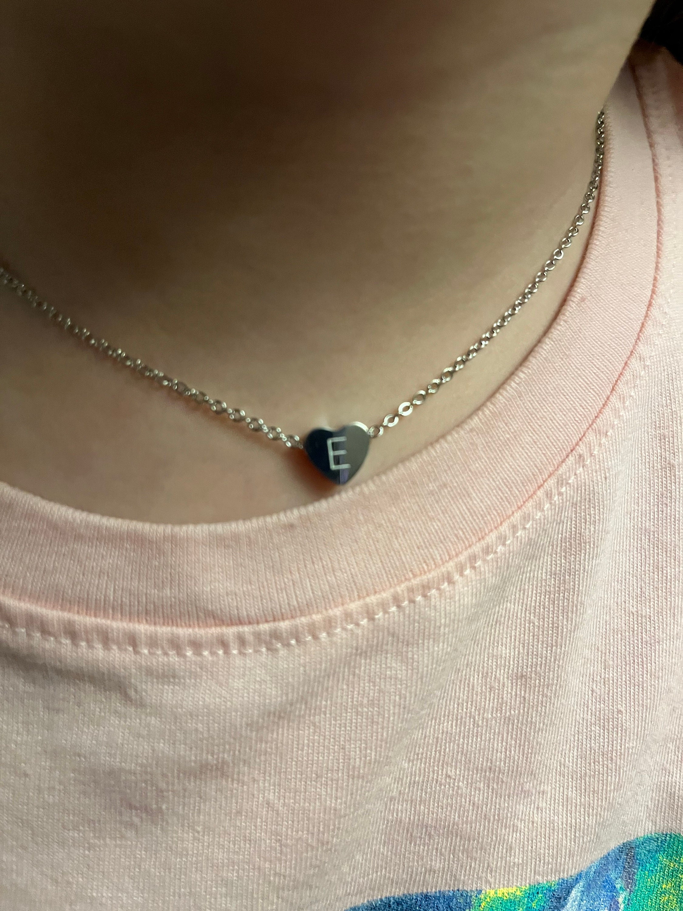 Flower Girl Necklace Personalized Gifts for Baby and Kids Gift Dainty Flower Girl Proposal Kid Junior Custom Initial Jewelry
