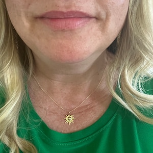 14K Gold Cross Necklace Crucifix Gold Necklace Dainty Gold - Etsy