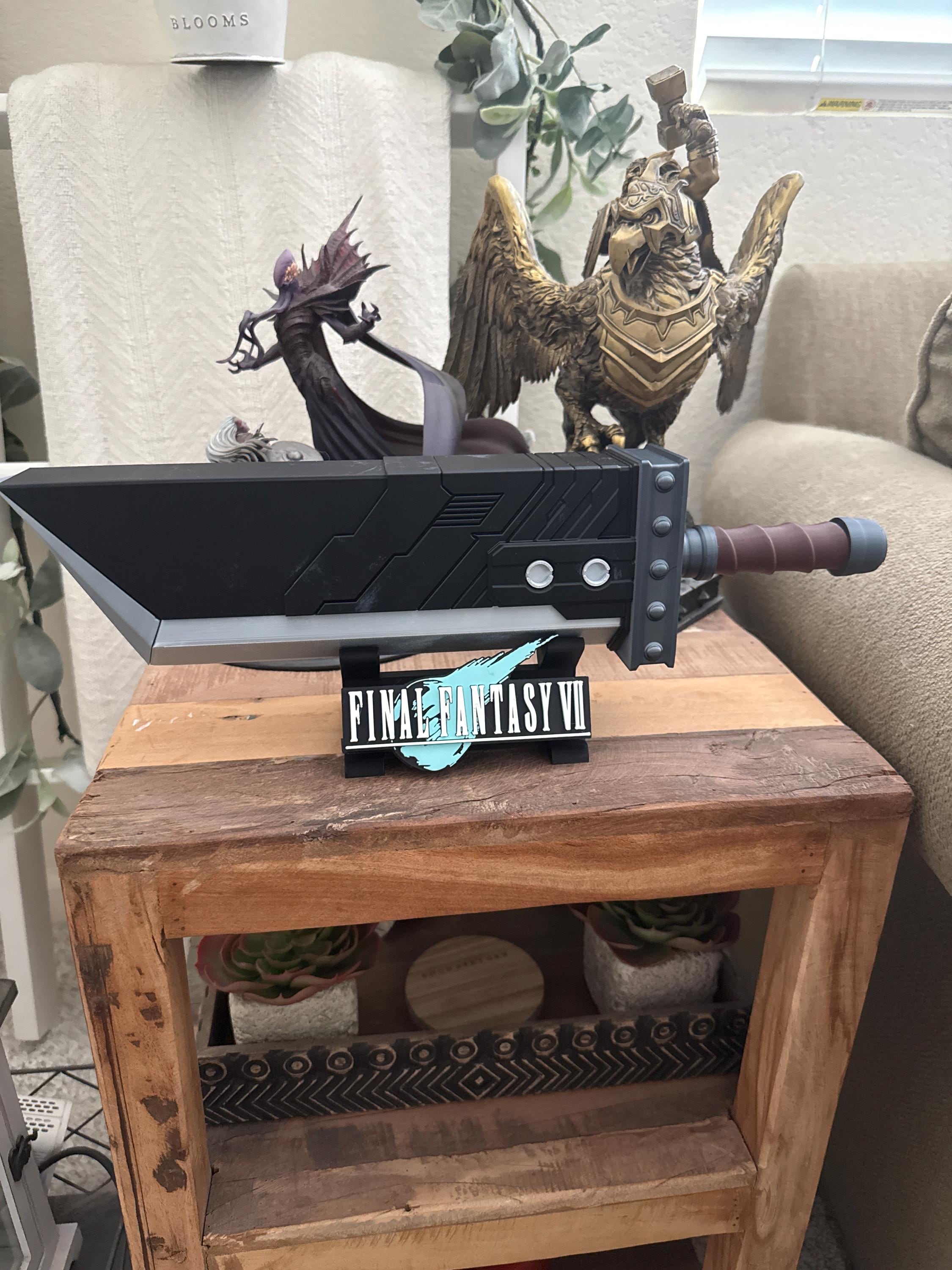 MTG Final Fantasy Buster Sword Deck Box Inspired | Magic the Gathering | EDH | 100 Card | Fable Forged Workshop