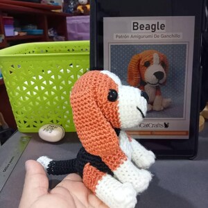 ビーグル犬の編みぐるみ編み図 - Etsy 日本