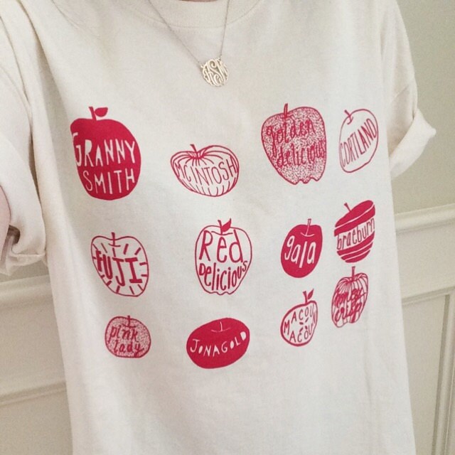 Apple shirt screen printing outlet