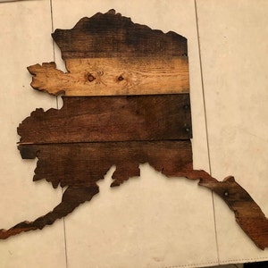 Wisconsin State Sign Reclaimed Wood Pallet Sign Rustic - Etsy