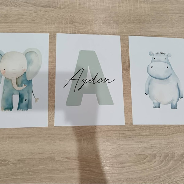Woodland Nursery Prints Wall Art Gift, Set of 15 Printable Forest ...