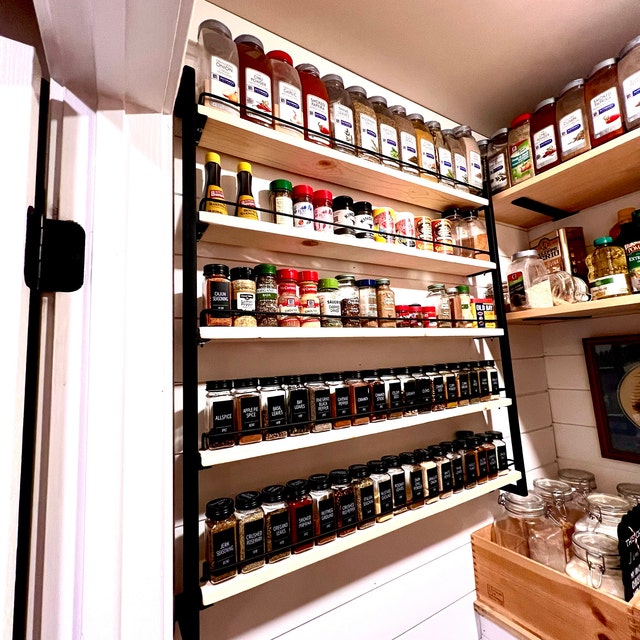 Hanging Spice Rack Etsy