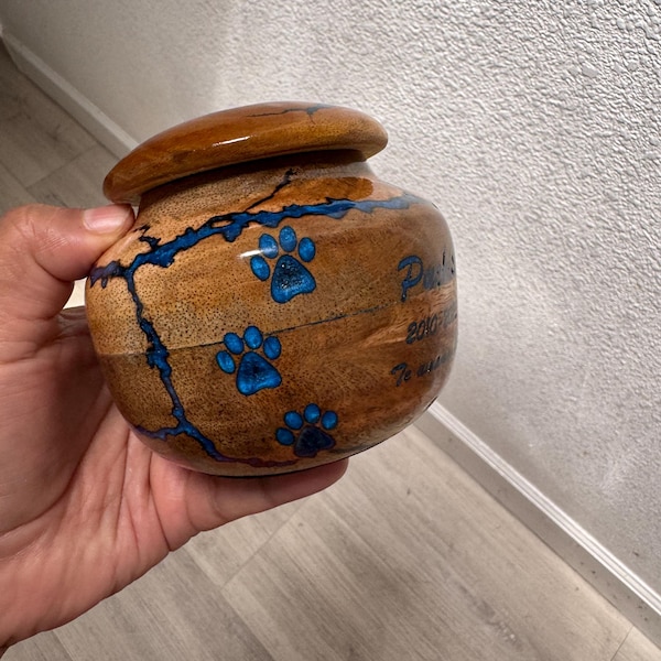 Urn Box, Rosewood & Rein Ocean Wave Urn Box | Urns for Human Ashes ...