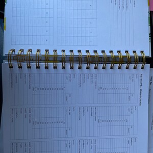 Basal Body Temperature / BBT Chart Printable A4 Size/celsius TTC ...