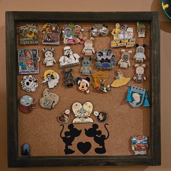 Disney Pin Collection Display Board- 100 Different Designs! - Etsy