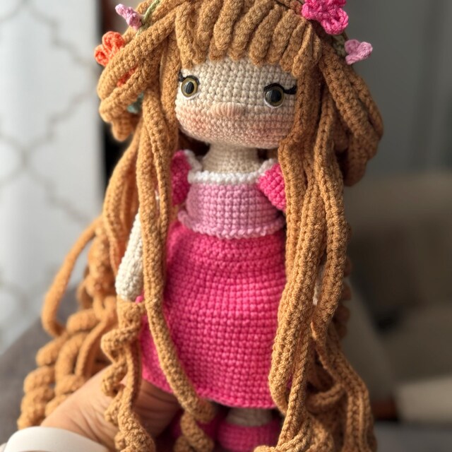 かぎ針編みのラプンツェル（英語のパターン） - Etsy 日本