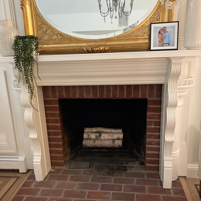White Birch LOGS DECORATIVE Fireplaces DISPLAY 1 box 15 kg 35 cm ONLY to DE  `