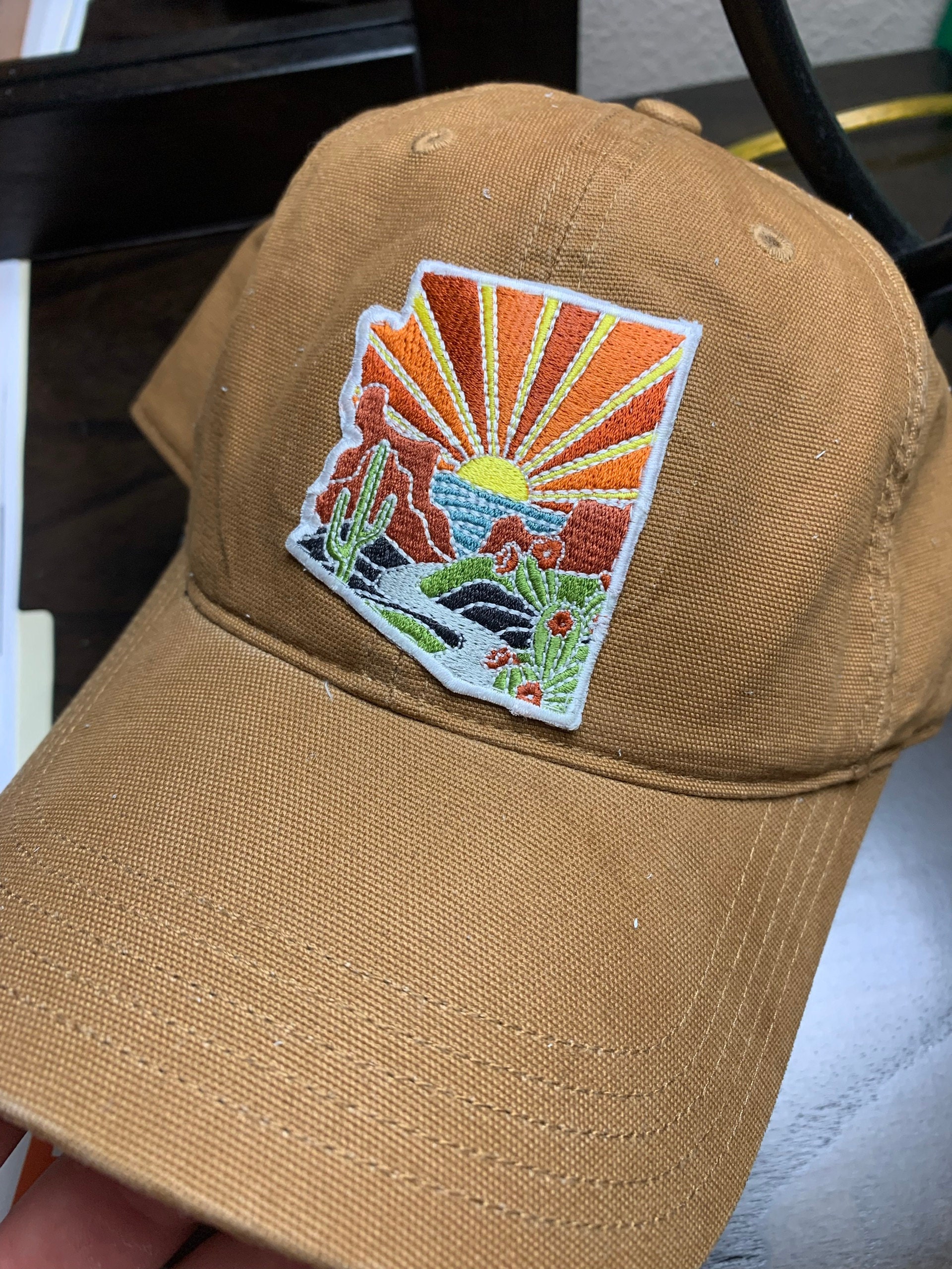 Arizona Iron-On Patch | 2.5&quot; Patch | Embroidered Sew-on or Iron-on Applique