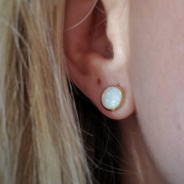 PENDIENTES MITALI | Pendientes De Círculo De Plata | San Saru