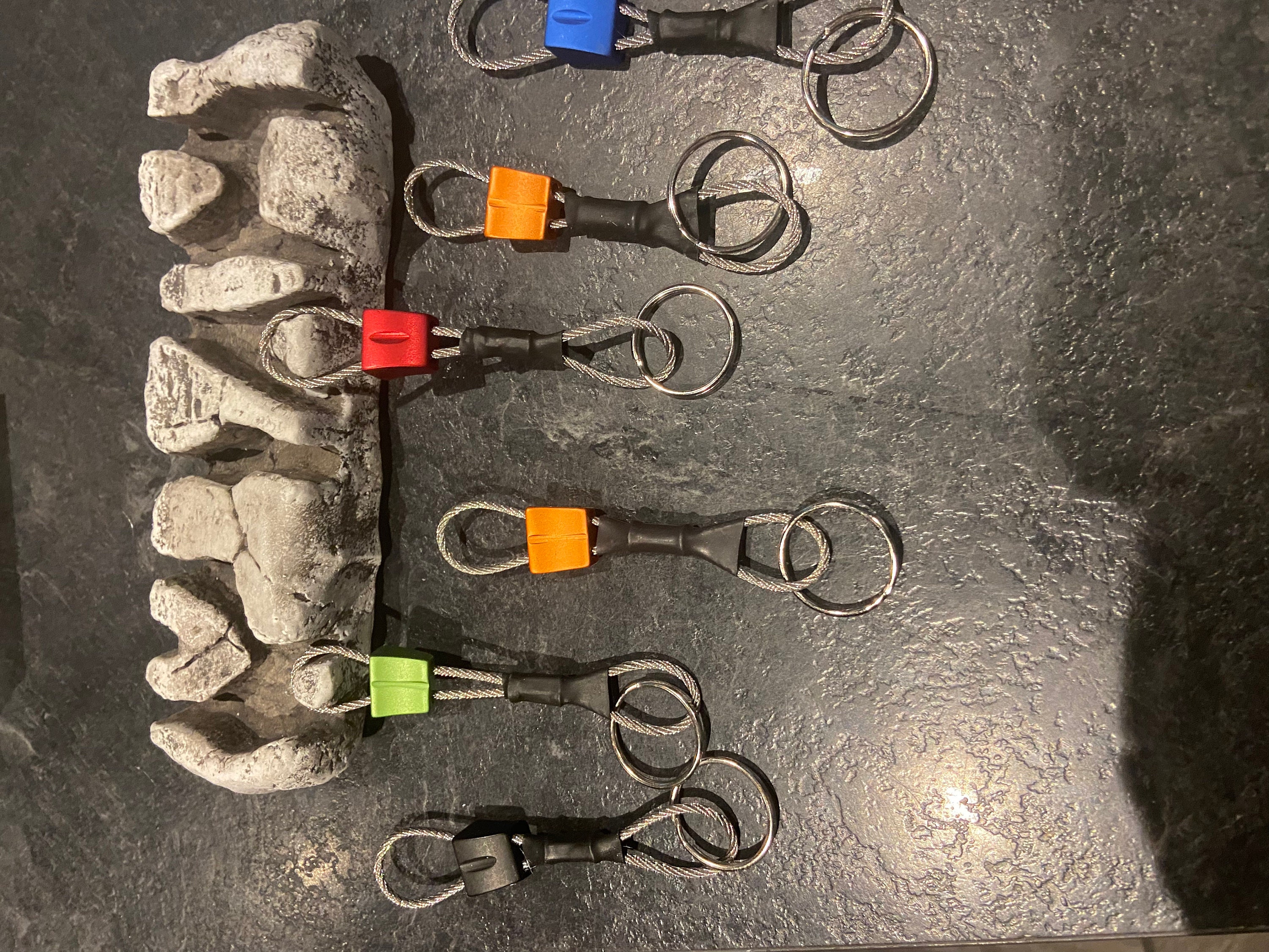 Rock Climbing Key Holder Climbers Gifts Gift for Him Her Souvenir Mountain Explorer Present Keychains Included Hand-Decorated Painted