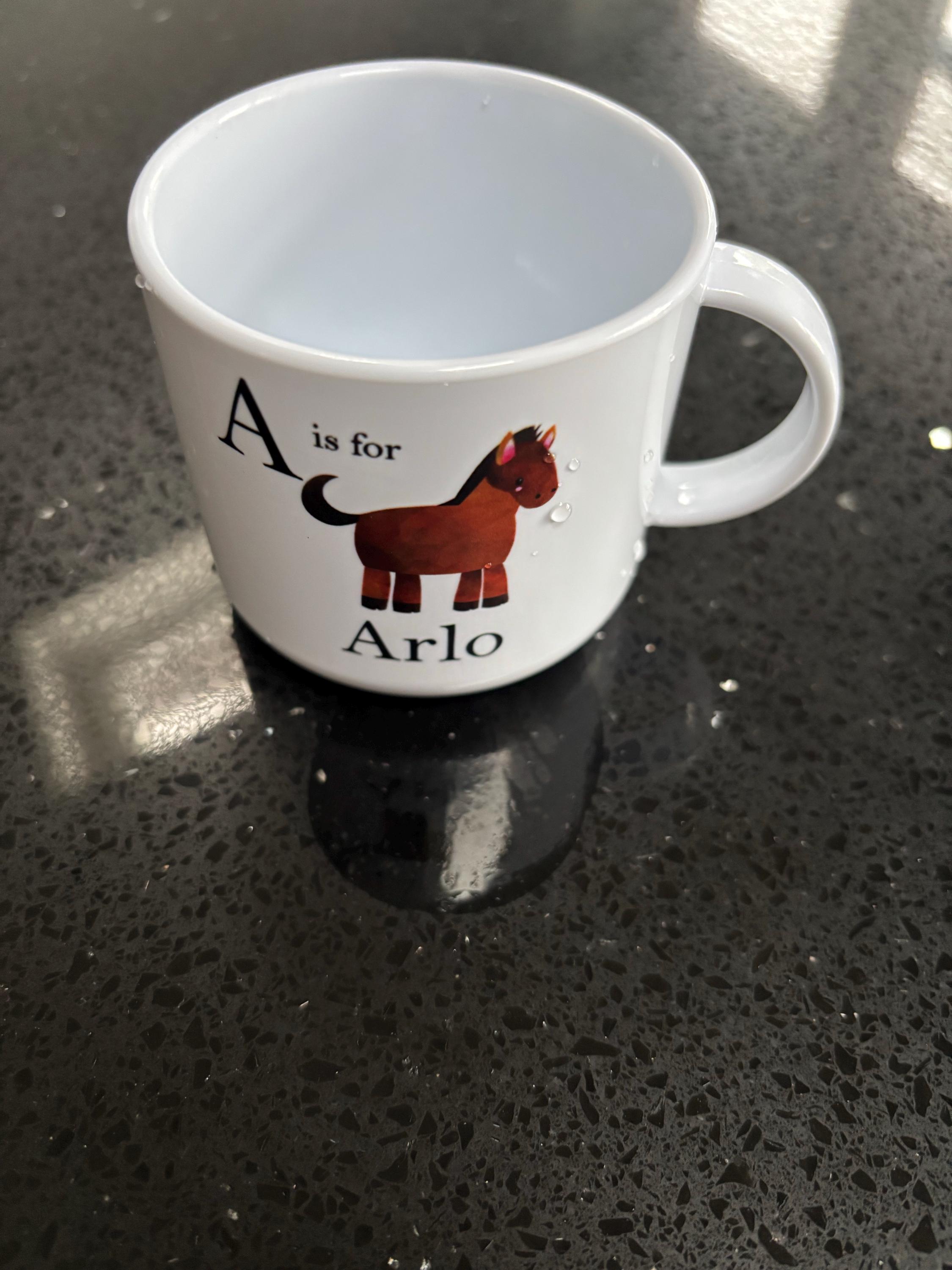 Child's 6oz unbreakable mug, children's mug, kids mug, 11oz child's unbreakable mug