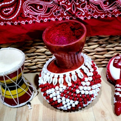 Maraca Shango Rattle Kabiosile Chango Santeria Osha Santo - Etsy