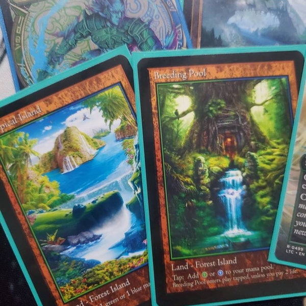 Terre Triland Per Commander Set Completo 10 Trilands MTG - Terre Triome Per Commander EDH, Condizione NM EDH Staple Lands - Foto 8