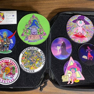 in space Carry Clancy around everywhere with this HOLOGRAPHIC ironsew on patch 3 The Midnight Gospel Clancy on a patch..