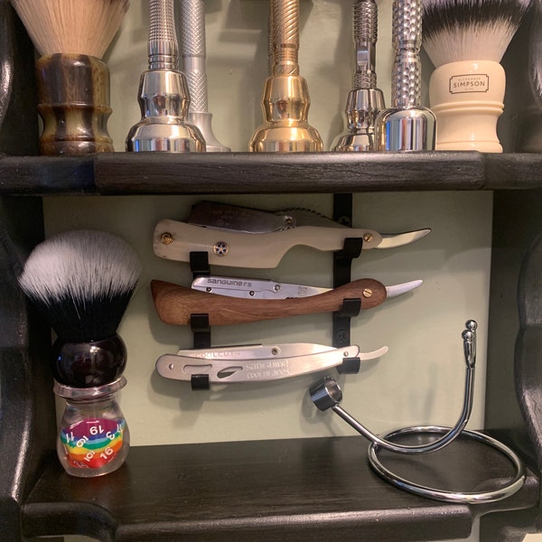 Straight Razor Landing Strips - Display Rack - Etsy