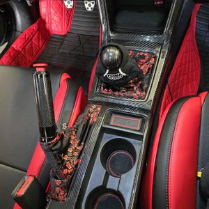 Sakura Cherry Blossom Shift Boot & E-brake Boot: Toyota 86 FR-S