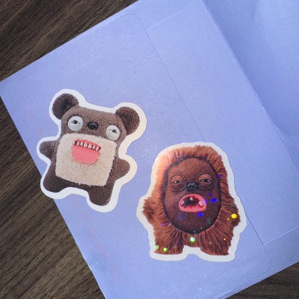 Fuggler Sticker Fuggler Inspired Monster Sticker Vinyl Decal - Etsy