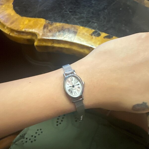 Classic Rectangular Dial Quartz Wrist Watch