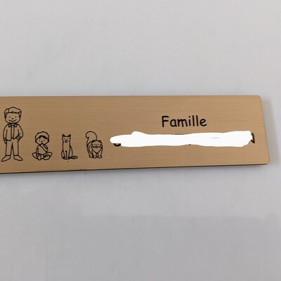 Engraved QR Code Plate to Put on a Table Logo Table - Etsy