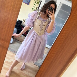 Lilac Chiffon Renaissance Dress | Light Purple Lavender Lilac Chiffon Renaissance Dress | Light Purple Lavender
